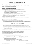 Packet 2- Chemistry of Life