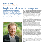 Insight into cellular waste management