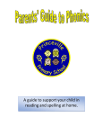 Phonics guide - Princeville Primary School