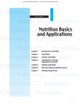Nutrition Basics and Applications