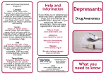 Depressants - White Ribbon Association