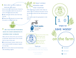 10 Ways to Save Water on the Farm