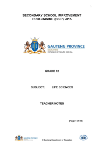 secondary school improvement programme - Sci
