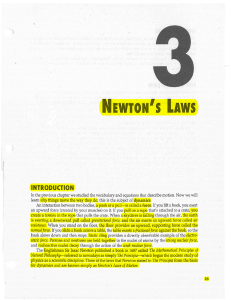 newton`s laws
