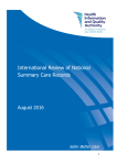International Review of Summary Care Record