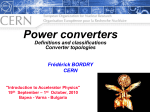 Power Converter - CERN Accelerator School