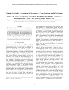 Neural-Symbolic Learning and Reasoning: Contributions and
