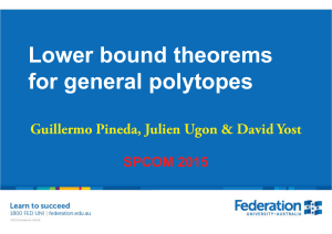 Lower bound theorems for general polytopes