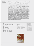 Structural Stone Surfaces