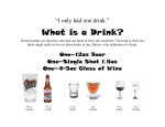 What is a Drink?