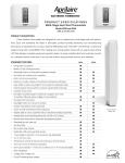 PRODUCT SPECIFICATIONS Multi-Stage Heat