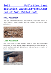 soil pollution - Biology Notes Help