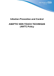 Infection Prevention and Control ASEPTIC NON TOUCH TECHNIQUE