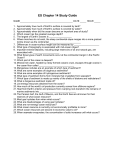ES Chapter 14 Study Guide