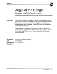 Angle of the Dangle - Wisconsin Fast Plants