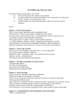 FCS3200 Exam I Review Notes