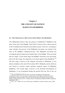 Chapter 4 THE CONCEPT OF FAITH IN MAHĀYĀNA BUDDHISM