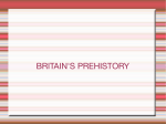 BRITAIN`S PREHISTORY