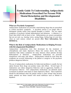 understanding antipsychotic medications