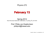 Physics 272