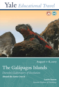 The Galápagos Islands - Yale ITS
