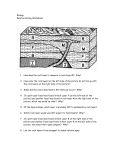 Biology Relative Dating Worksheet 1. How does the rock layer H