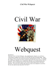 Civil War Webquest #2