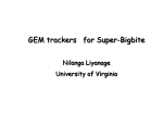 GEM Trackers - Jlab Hall-A