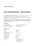 heat sink compound – non silicone