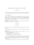 Algebraic Number Theory Notes: Local Fields