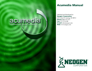 Acumedia Manual