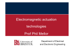 Electromagnetic Actuation Technologies
