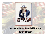America Mobilizes for War