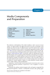 Chapter 3 - Media Components and Preparation