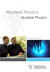 Nuclear Physics - Thierry Karsenti