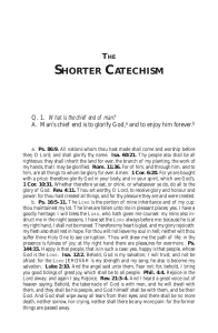 Shorter Catechism