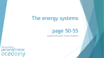 M2 L7 - Energy Systems