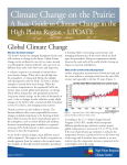 Climate Change on the Prairie - High Plains Regional Climate Center