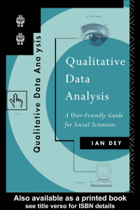 Qualitative Data Analysis: A User-Friendly Guide for Social Scientists