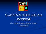 MAPPING THE SOLAR SYSTEM