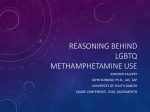 LGBTQ Methamphetamine Use