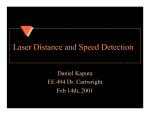 Laser Distance and Speed Detection