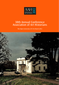 38th Annual Conference Association of Art Historians