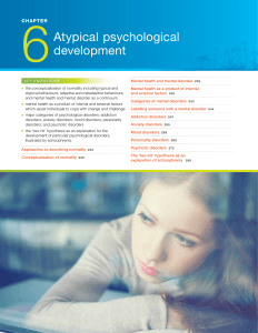 6Atypical psychological development