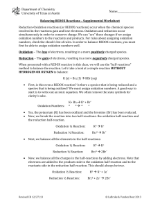 Name - Chemistry 302