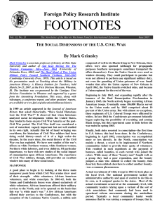 footnotes - Foreign Policy Research Institute