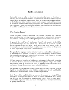 Tantra In America - Asian Classics Institute