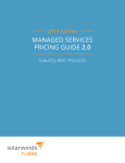 MANAGED SERVICES PRICING GUIDE 2.0