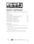 GRADE 3 SUPPLEMENT - The Math Learning Center