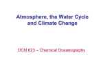 Atmosphere, the Water Cycle and Climate Change